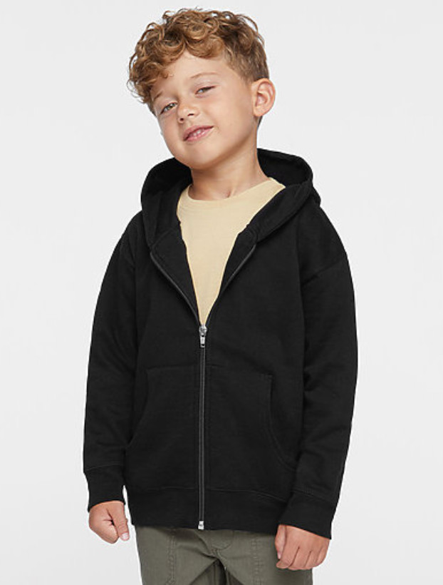 Toddler Zip Hood